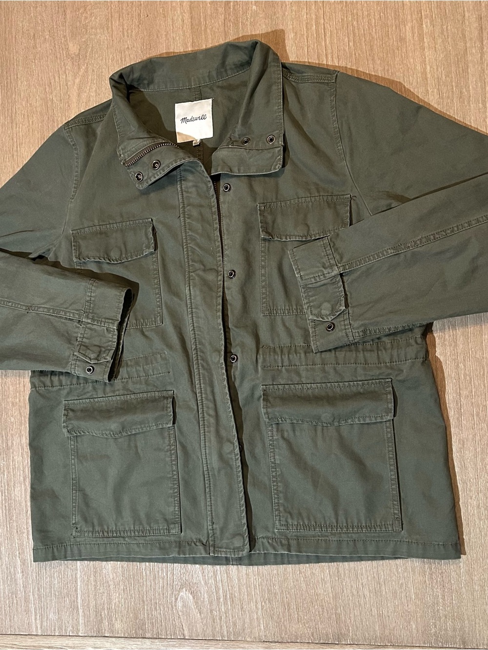Madewell Dispatch Utility Jacket - Desert Olive Green - Size L